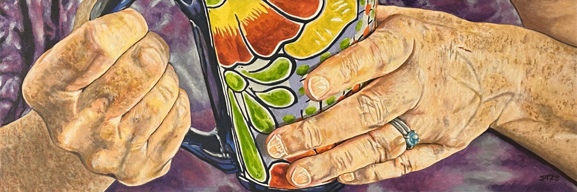 thumbnail_Mug of Sisterly Love Mug of Sisterly Love art of two hands holding a mug